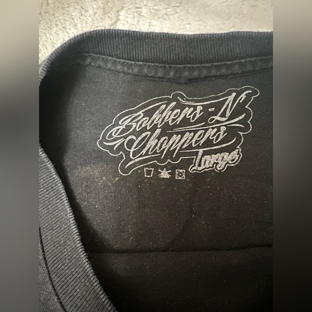 🖤 Bobbers N Choppers Long Sleeve Graphic T-Shirt - Picture 4 of 4